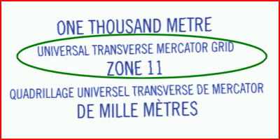 UTM en Zone